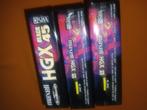 Cassettes/lot 3x maxell HGX Black 45*, Cd's en Dvd's, Cassettebandjes, 2 t/m 25 bandjes, Overige genres, Ophalen of Verzenden