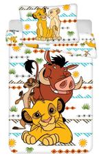 Lion King Dekbedovertrek 140 x 200 cm - Africa, Garçon ou Fille, Housse de couette, Autres couleurs, Enlèvement ou Envoi