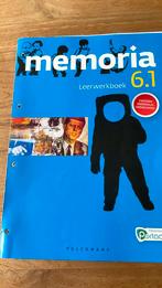 Memoria 6.1 Leerwerkboek (incl. Historische verhalen en Pelc, Ophalen, Nieuw, Nederlands