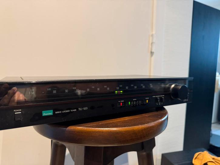 Sansui TU-S33 tuner, Audio, Tv en Foto, Blu-ray-spelers, Zo goed als nieuw, Ophalen of Verzenden