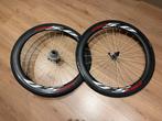 Stealth carbon wielset 50 mm velgrem, Shimano body, Stealth, Gebruikt, Racefiets, Ophalen