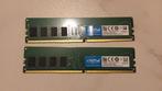 8 GB Ddr4 ram voor pc (2 stuks), Computers en Software, Ophalen of Verzenden, Zo goed als nieuw