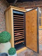 Eiken kast/wijnkoeler GRATIS LEVERING, Huis en Inrichting, Kasten | Overige, Ophalen of Verzenden, Zo goed als nieuw