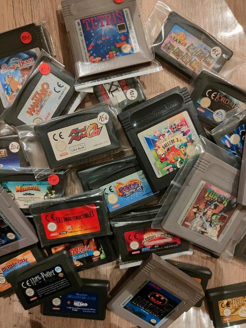 Jeux GAMEBOY en VRAC (mise à jour le 29/07/2024), Games en Spelcomputers, Games | Nintendo Game Boy, Gebruikt, Overige genres