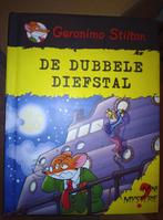 Geronimo Stilton - De dubbele diefstal, Boeken, Geronimo Stilton, Ophalen of Verzenden, Zo goed als nieuw, Sprookjes