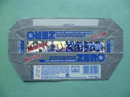 Chocolade Meurisse chocolat emballages omslagen wikkels Zero, Collections, Marques & Objets publicitaires, Utilisé, Emballage