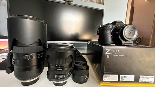 Nikon z6 + lenz + original accessories, Audio, Tv en Foto, Foto | Lenzen en Objectieven, Zo goed als nieuw, Groothoeklens, Zoom