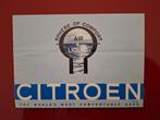 Citroën DS ID USA 1960 brochure 12 pagina's, Ophalen of Verzenden, Gelezen, Citroën