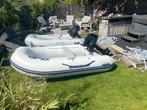 Talamex 250 + QuickSilver 250 en motoren (zo goed als nieuw), Ophalen, Zo goed als nieuw, Benzine, Minder dan 70 pk
