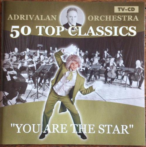 Adrivalan Orchestra -50 Top Classics "You Are The Star" (cd), CD & DVD, CD | Classique, Enlèvement ou Envoi