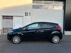 Ford Fiesta 1.2i in goede staat, Auto's, Ford, Euro 5, Stof, Zwart, Zwart