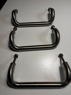 3 metalen handgrepen voor bvb een voordeur of garagepoort, Doe-het-zelf en Bouw, Ophalen, Zo goed als nieuw