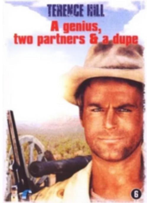 A Genius, Two Partners and a Dupe (1975) Dvd Terence Hill, CD & DVD, DVD | Action, Utilisé, Comédie d'action, À partir de 6 ans