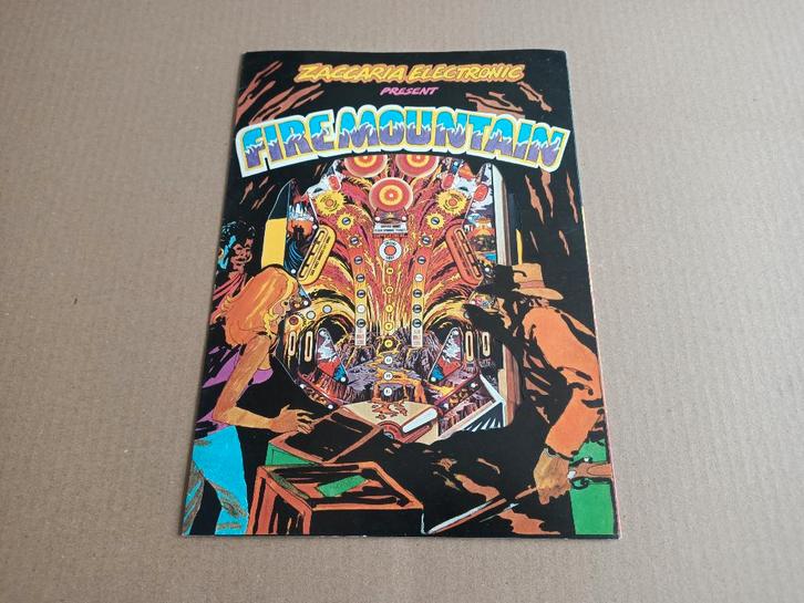 Folder: Zaccaria Fire Mountain (1980) Flipperkast, Collections, Machines | Flipper (jeu), Envoi