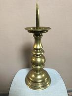 Kandelaar • messing • vintage decoratie, Antiek en Kunst, Ophalen, Koper of Brons