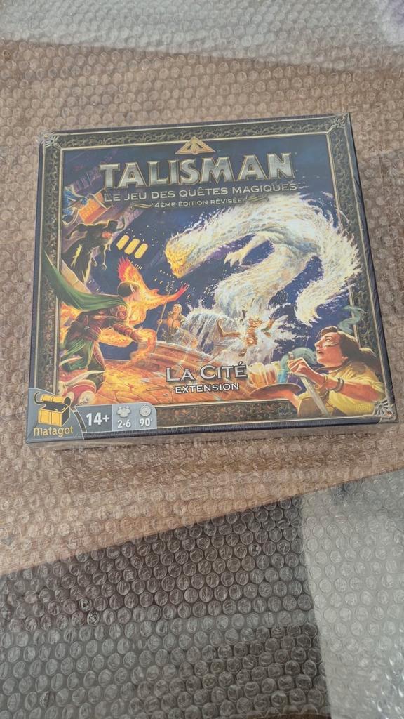Talisman 4ème edition revisée la cité extension FR, Hobby en Vrije tijd, Gezelschapsspellen | Bordspellen, Zo goed als nieuw, Ophalen of Verzenden