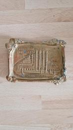 Coupe souvenir Exposition Universelle de 1935 à Bruxelles, Antiquités & Art, Bronze, Enlèvement ou Envoi