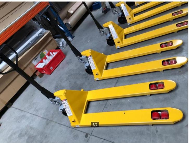 Transpallet total source 2500 kg, Doe-het-zelf en Bouw, Palletwagens en Pompwagens, Ophalen