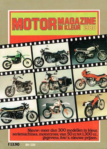 1980 MOTOR MAGAZINE, JAARBOEK DUTCH