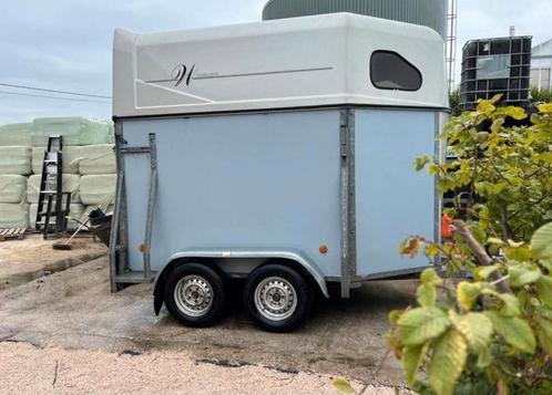 Weijer dubbele paardentrailer, Dieren en Toebehoren, Paarden en Pony's | Trailers en Aanhangwagens, Ophalen