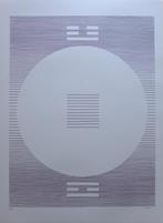 MICHEL SEUPHOR / HEXAGRAMMES YI-KING / ZW-W LITHO / 75x55cm, Antiek en Kunst, Ophalen of Verzenden