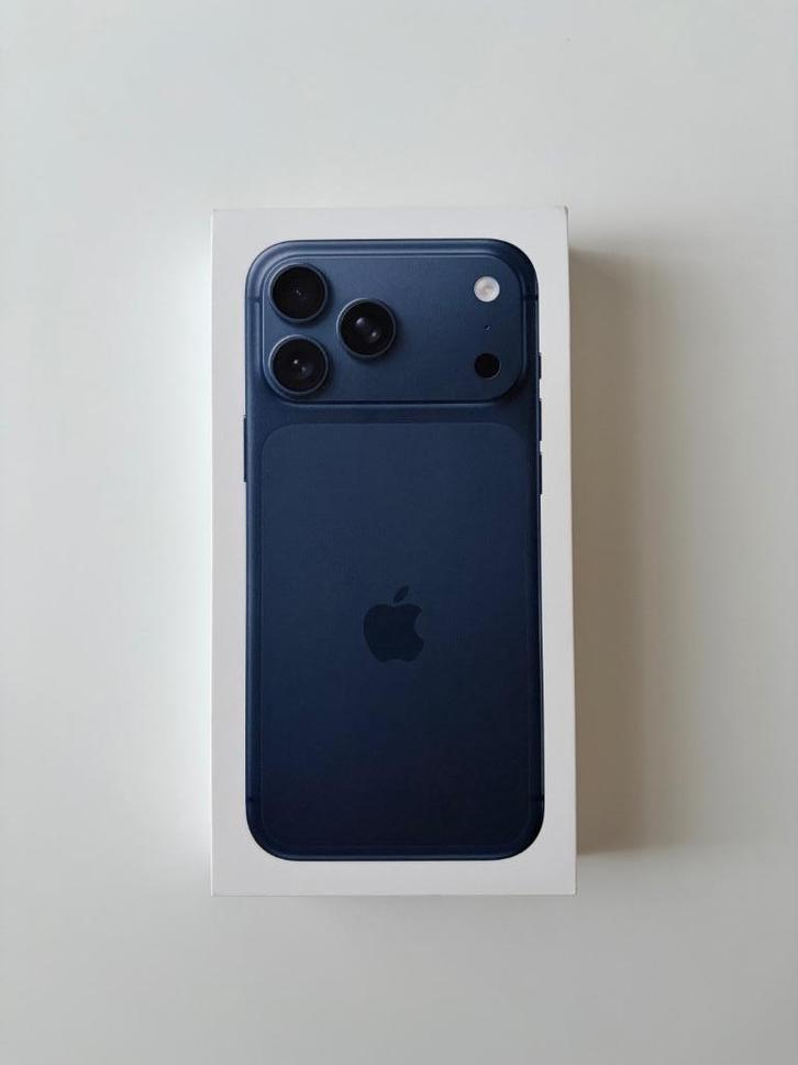 iPhone 17 Pro Max 256GB Deep Blue, Telecommunicatie, Mobiele telefoons | Apple iPhone, Nieuw, 256 GB, Zonder abonnement, Zonder simlock