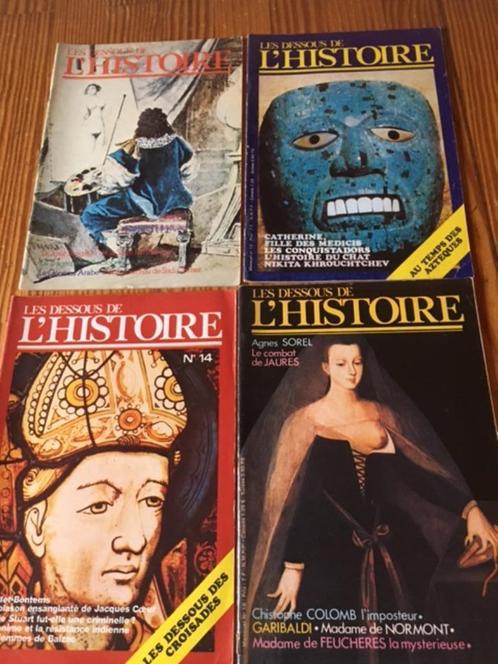 Les dessous de l'histoire, 10 stuks, Verzamelen, Tijdschriften, Kranten en Knipsels, 1960 tot 1980, Ophalen of Verzenden