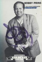 (m111) Bobby Prins, gesigneerde promotiefoto, Envoi, Utilisé