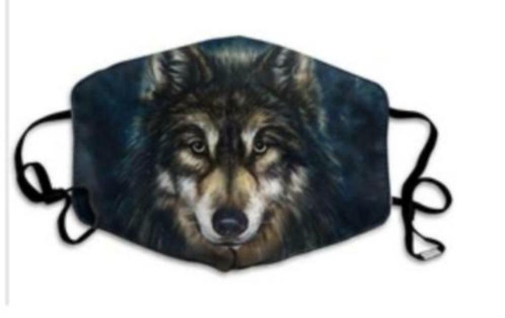 Mondmasker wolf
