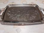 Plateau finement gravé - modèle classique - argenté, Enlèvement ou Envoi