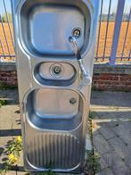 double évier, Maison & Meubles, Cuisine | Éléments de cuisine, Enlèvement, Utilisé