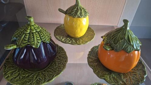 keramische jampotten., Antiek en Kunst, Kunst | Designobjecten, Ophalen of Verzenden