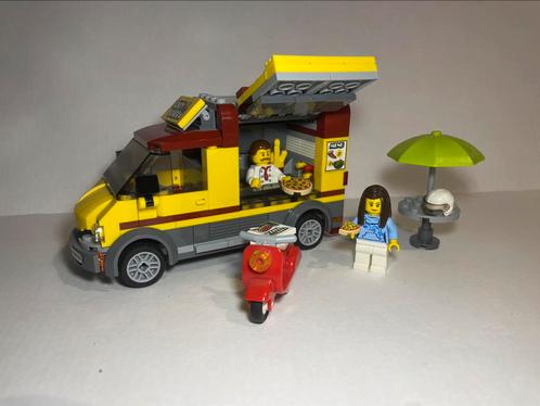 Lego City 60150 - Pizza wagen, Kinderen en Baby's, Speelgoed | Duplo en Lego, Zo goed als nieuw, Lego, Complete set, Ophalen of Verzenden