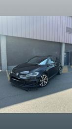 Golf 7 gtd 2l 184 2017, Auto's, Zwart, Zwart, Leder, Achteruitrijcamera