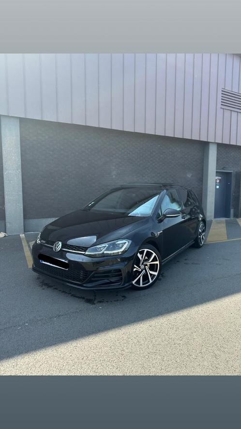 Golf 7 gtd 2l 184 2017, Auto's, Volkswagen, Particulier, Golf, Achteruitrijcamera, Zwart, Zwart, Leder, Ophalen
