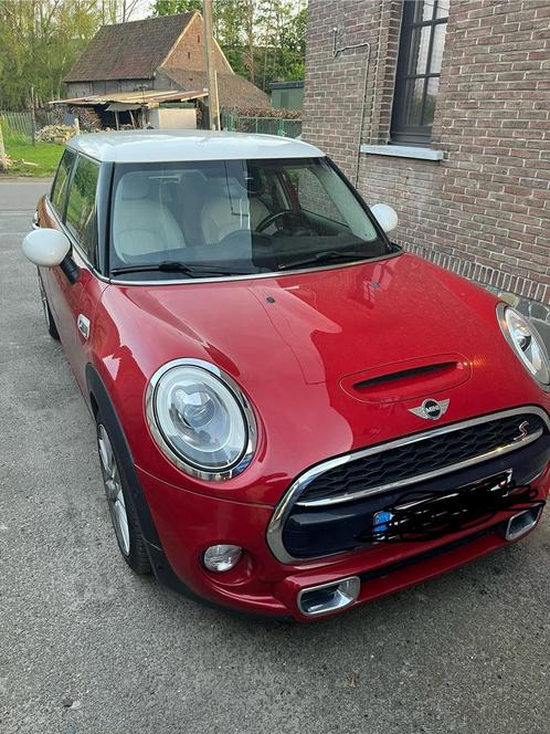 Mini cooper S, Auto's, Mini, Particulier, Cooper S, Benzine, 5 deurs, Rood, Beige, Leder, Voorwielaandrijving, Ophalen