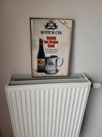 Metalen plaat van Scotch cts, Verzamelen, Biermerken, Ophalen of Verzenden, Zo goed als nieuw