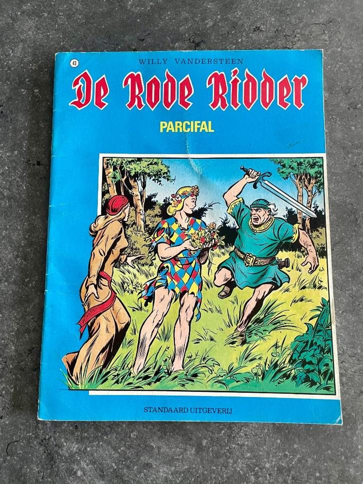 De rode ridder | 43. Parcifal, Boeken, Stripverhalen, Gelezen, Eén stripboek, Verzenden