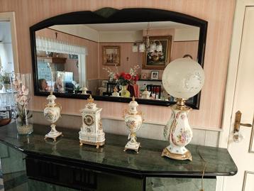 Belle salle à manger avec miroir assorti, Enlèvement, Comme neuf