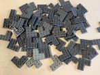 Lego Plate 4 x 4 Corner grijs 72 stuks / 157-3, Ophalen of Verzenden, Zo goed als nieuw, Losse stenen, Lego
