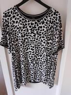 FRAPP Top in zwart-wit-kleuren Maat: 48? Prijs: € 4, Frapp, Ophalen of Verzenden, Zo goed als nieuw, Blouse of Tuniek