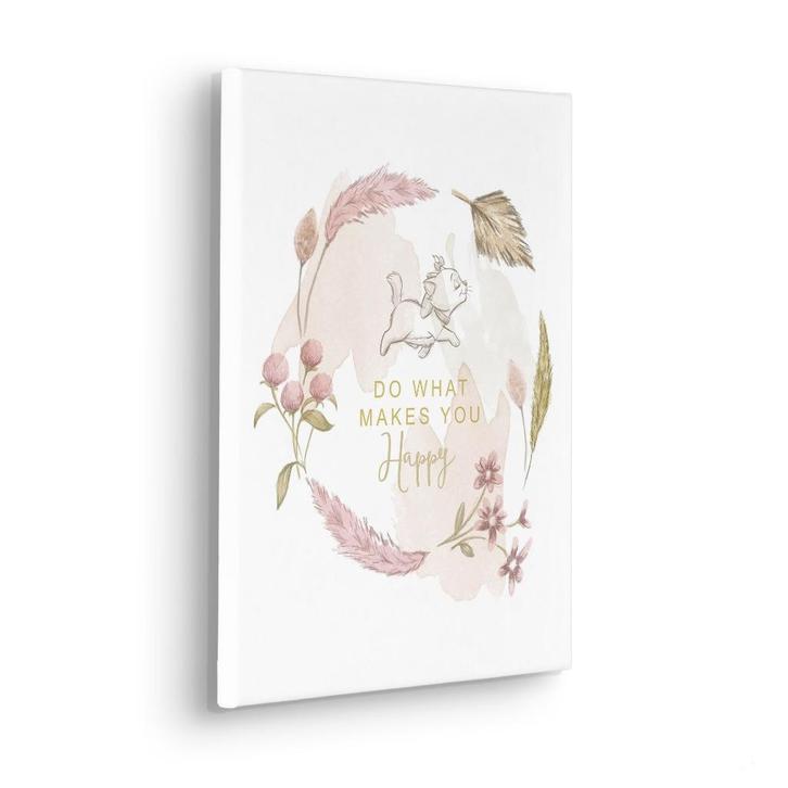Marie Cat Canvas - 30x40 cm - Disney Aristocats, Kinderen en Baby's, Kinderkamer | Inrichting en Decoratie, Nieuw, Wanddecoratie