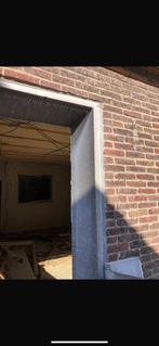 Portiek voordeur in arduin gefrijnd + dorpel, Doe-het-zelf en Bouw, Ophalen, Zo goed als nieuw