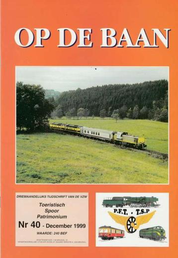 Op de baan - Informatieblad TSP nr 40 - december 1999  disponible aux enchères