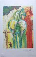 SALVADOR DALI / CHEVAUX DE DALI / KLEURLITHO / 56x36cm 1983, Antiek en Kunst, Kunst | Litho's en Zeefdrukken, Ophalen of Verzenden