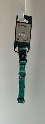 Halsband hond groen met roze accent S=30-45cm, Ophalen of Verzenden, Nieuw