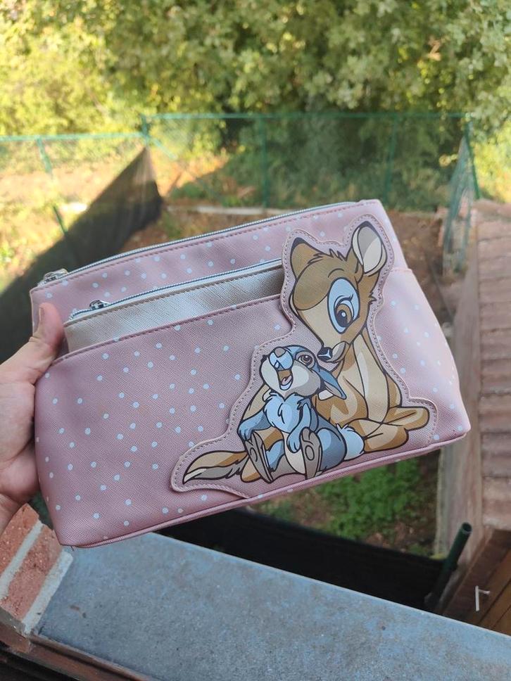 Toilettas Bambi 2 delig, Handtassen en Accessoires, Toilettassen, Zo goed als nieuw, Meisje, Ophalen of Verzenden