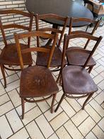 Keukenstoelen, Huis en Inrichting, Ophalen, Gebruikt, Bruin, Vijf, Zes of meer stoelen