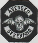 Avenged Sevenfold stoffen opstrijk patch embleem #5, Verzamelen, Muziek, Artiesten en Beroemdheden, Verzenden, Nieuw, Kleding