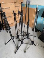 Micro statieven lot van 6, Muziek en Instrumenten, Standaarden, Ophalen, Zo goed als nieuw, Instrumentstandaard, Microfoon